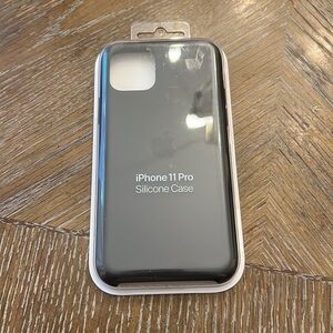 NWT iPhone 11 Pro black silicone case